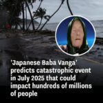 ‘Japanese Baba Vanga’ predicts catastrophic event in July 2025 that could impact hundreds of millions of people