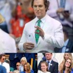Matthew McConaughey’s Subtle Gesture To Prince William & Kate At Wimbledon Goes Viral