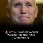MIKE PENCE BREAKS DOWN IN TEARS DURING SHOCKING ANNOUNCEMENT