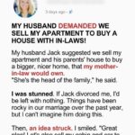 My Husband Wanted Me to Sell My Apartment to Purchase a Home with His Parents — He Didn’t Expect My Response