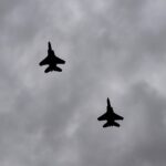 BREAKING: 2 Fighter jets were spotted flying over Delco at low altitude