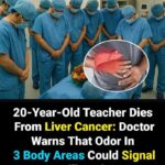 20-Year-Old Teacher Dies from Liver Cancer, Doctor Warns That Odor in 3 Body Areas Could Signal a Failing Liver!