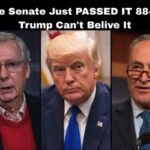 Senate passes it 88-2 — Even Trump didn’t see this coming! See below for details!👇