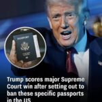 Supreme Court Upholds Trump Policy on Passport Gender Markers